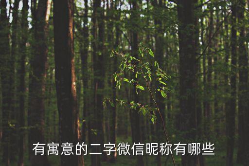 有含義的微信名，什么微信名字好聽又有內涵