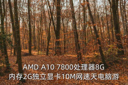 AMD A10 7800處理器8G內(nèi)存2G獨(dú)立顯卡10M網(wǎng)速天電腦游