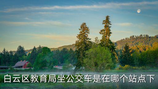 白云區教育局坐公交車是在哪個站點下