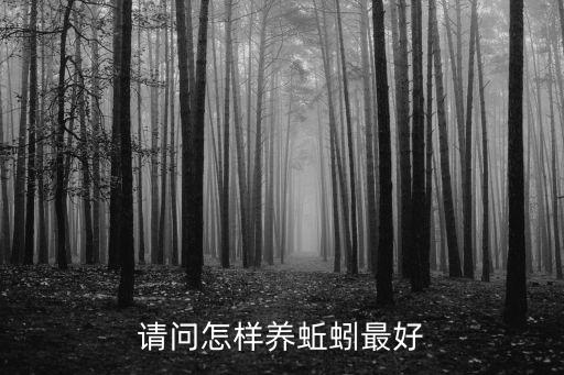 怎么養蚯蚓，蚯蚓怎么養的呀知道的麻煩說下