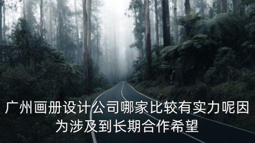 廣州畫冊設計公司哪家比較有實力呢因為涉及到長期合作希望