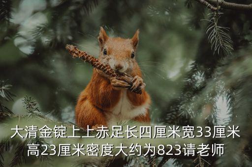 上海市專家推薦清代金錠，大清金錠上上赤足長四厘米寬33厘米高23厘米密度大約為823請老師