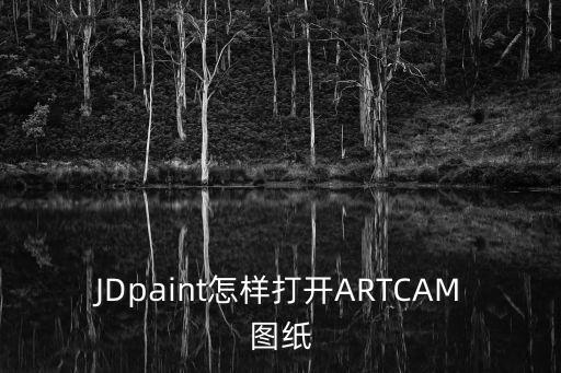 JDpaint怎樣打開ARTCAM圖紙