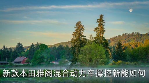 新款本田雅閣混合動(dòng)力車操控新能如何