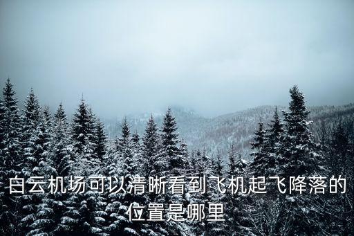 白云機場可以清晰看到飛機起飛降落的位置是哪里