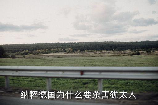 為什么要?dú)ⅹq太人，納粹德國(guó)為什么要?dú)⒑Κq太人
