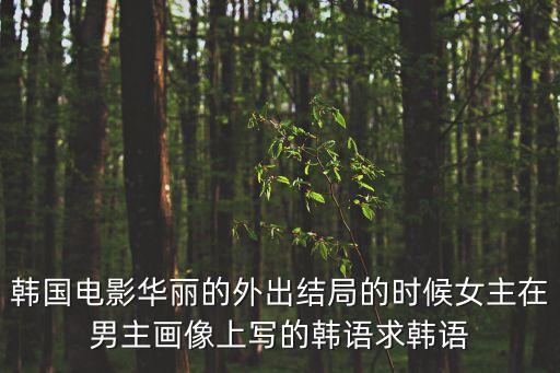 華麗的外出女主角，誰知道華麗的外出里那個女主角寫的那首快節(jié)奏的歌求答案大神