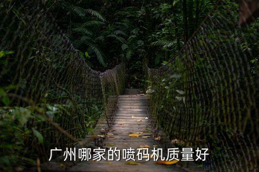 廣州哪家的噴碼機質量好