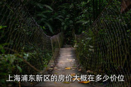 上海市浦東新區朱家門小區房價，上海浦東新區的房價大概在多少價位