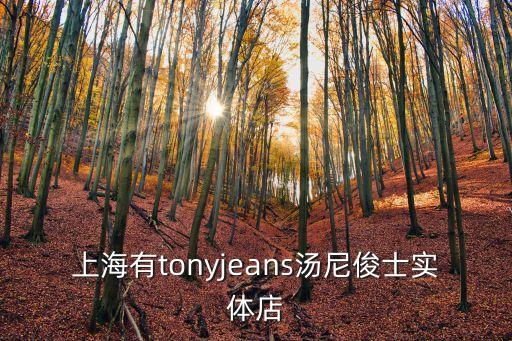 上海市湯尼俊士服飾，湯尼威爾和湯尼俊士是什么關(guān)系什么檔次的服裝