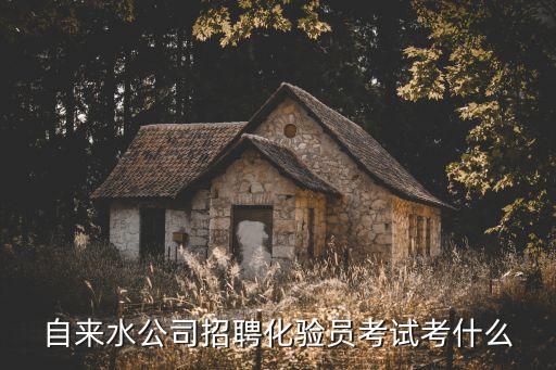 自來(lái)水公司招聘化驗(yàn)員考試考什么