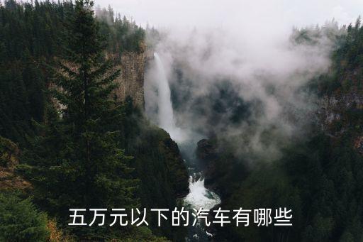5萬以下的車，五萬元以下的汽車有哪些