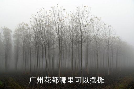 廣州花都臨時擺攤地點，廣州花都哪里可以擺攤