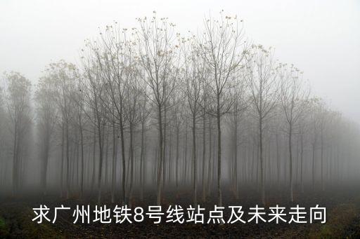 廣州8號地鐵線路圖起點到終點，廣州地鐵8路線始發站到終點站所要經過的站名是哪些