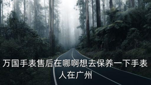 萬國手表售后在哪啊想去保養一下手表人在廣州