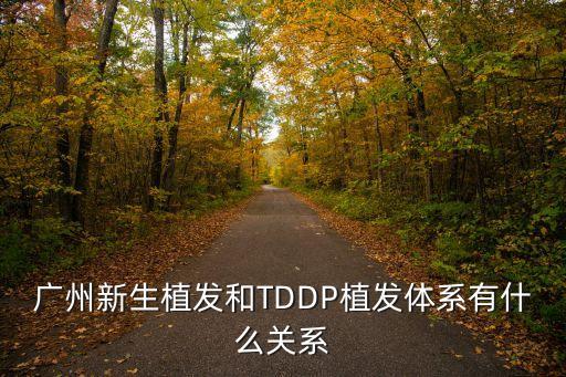 廣州新生植發和TDDP植發體系有什么關系