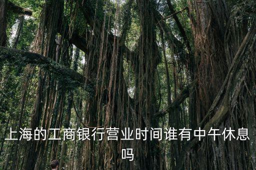 上海市奉賢區工商銀行上班時間，上海工商銀行幾點開門啊