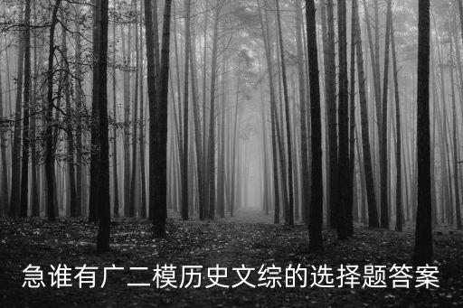 2020廣州二模文綜試題及答案，廣州二模語文答案