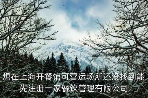 上海市橙清餐飲管理服務有限公司，東方路818號眾城大廈2209室是什么公司