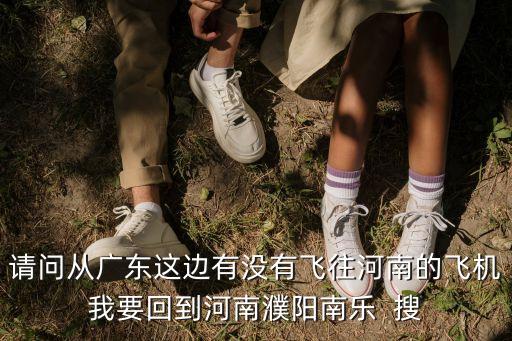 請問從廣東這邊有沒有飛往河南的飛機我要回到河南濮陽南樂  搜