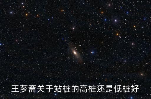 王薌齋關于站樁的高樁還是低樁好