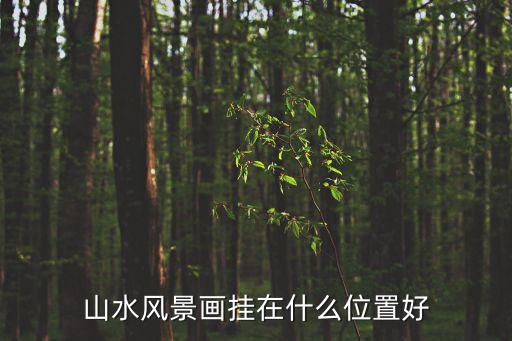 山水風景畫，簡單的山水畫怎么畫啊