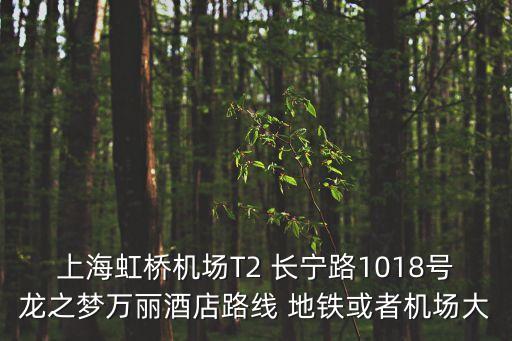上海虹橋機場T2 長寧路1018號龍之夢萬麗酒店路線 地鐵或者機場大