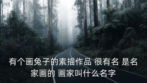 素描兔子，兔子的頭像素描