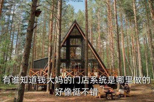 上海市錢大媽象嶼都城店，有誰知道錢大媽的門店系統是哪里做的好像挺不錯