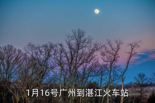 廣州南站到湛江西高鐵為幾號車次，廣州南到湛江西高鐵票價
