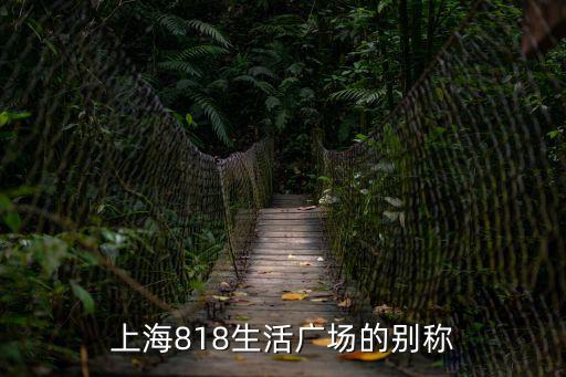 上海818生活廣場的別稱