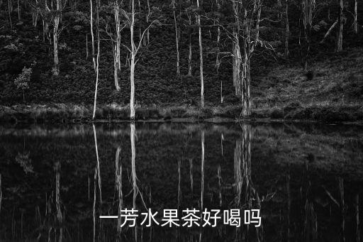一芳水果茶好喝嗎