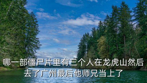 廣州龍虎山視頻，哪一部僵尸片里有三個(gè)人在龍虎山然后去了廣州最后他師兄當(dāng)上了
