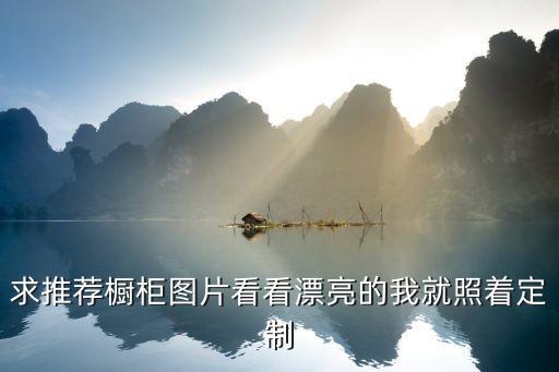 求推薦櫥柜圖片看看漂亮的我就照著定制
