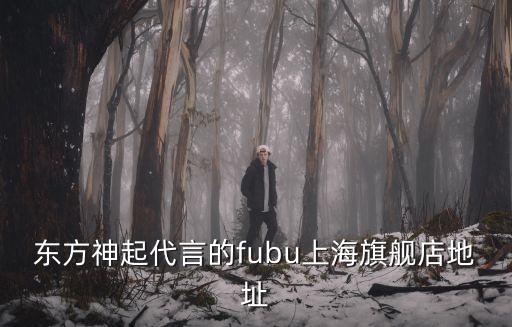 東方神起代言的fubu上海旗艦店地址