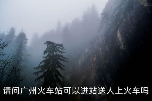 請(qǐng)問(wèn)廣州火車站可以進(jìn)站送人上火車嗎