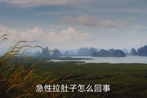 急性拉肚子怎么回事