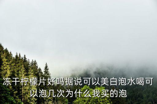 凍干檸檬片，凍干檸檬片的介紹
