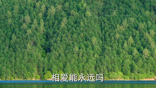 相愛永遠，相愛有永遠兩字嗎