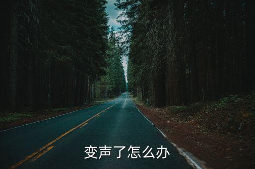 變音，怎么才能變聲