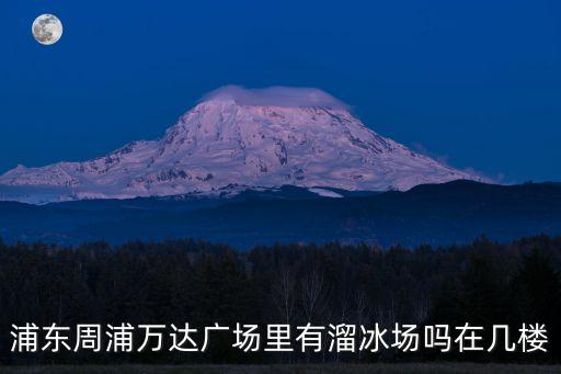 浦東周浦萬達廣場里有溜冰場嗎在幾樓