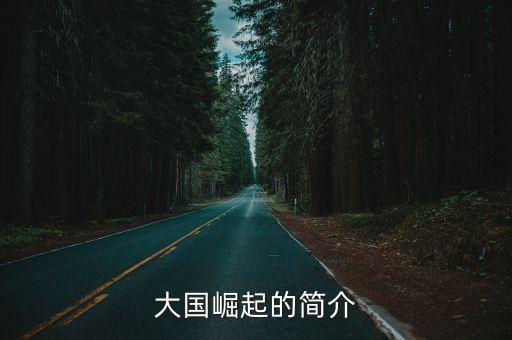 大國崛起，大國崛起的簡介