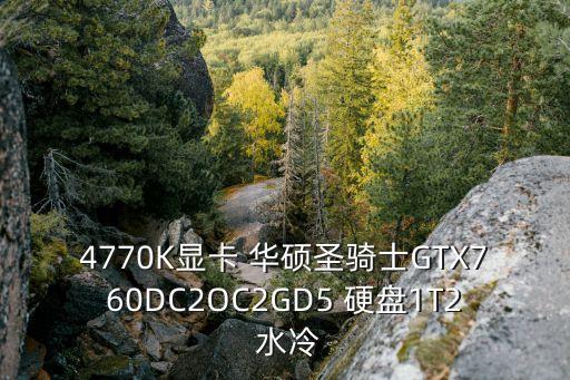 4770K顯卡 華碩圣騎士GTX760DC2OC2GD5 硬盤1T2 水冷