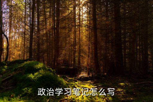 教師政治學習筆記，政治學習筆記怎么寫