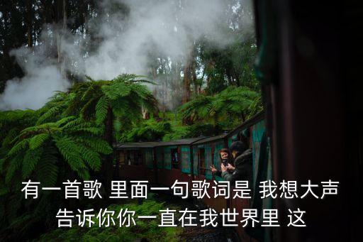 我想大聲告訴你你一直在我世界里，我想大聲告訴你你一直在我世界里用韓文怎么寫