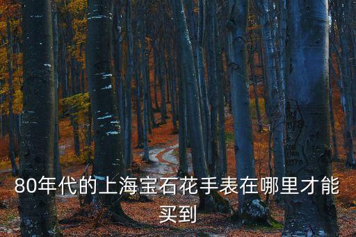 80年代的上海寶石花手表在哪里才能買到