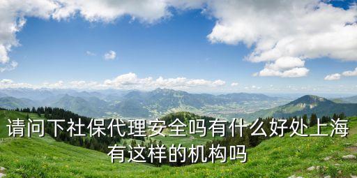 上海市托管社保賬戶好處，社保托管起到什么作用