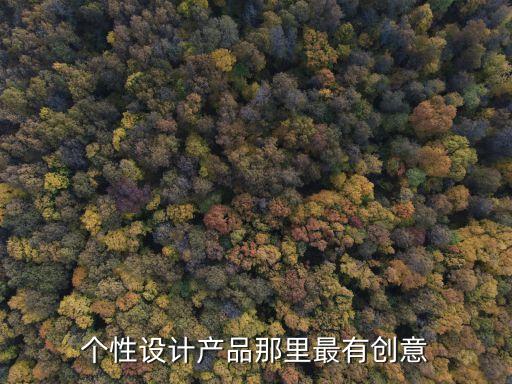 個(gè)性設(shè)計(jì)產(chǎn)品那里最有創(chuàng)意