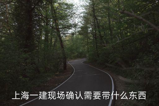 上海市一建現場確認時間，上海一建現場確認需要帶什么東西