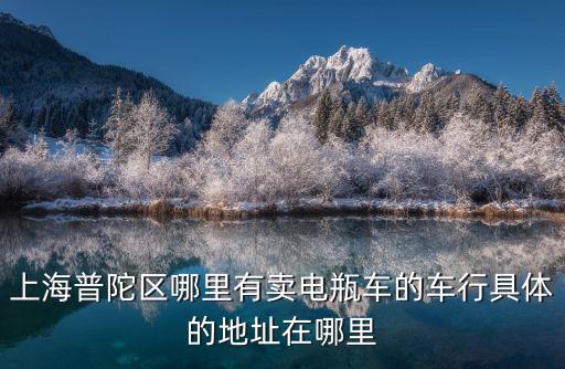 上海景泰車行上海市普陀區(qū)，在普陀區(qū)有什么車行